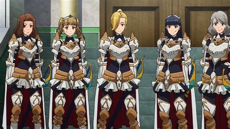 gate anime characters list.